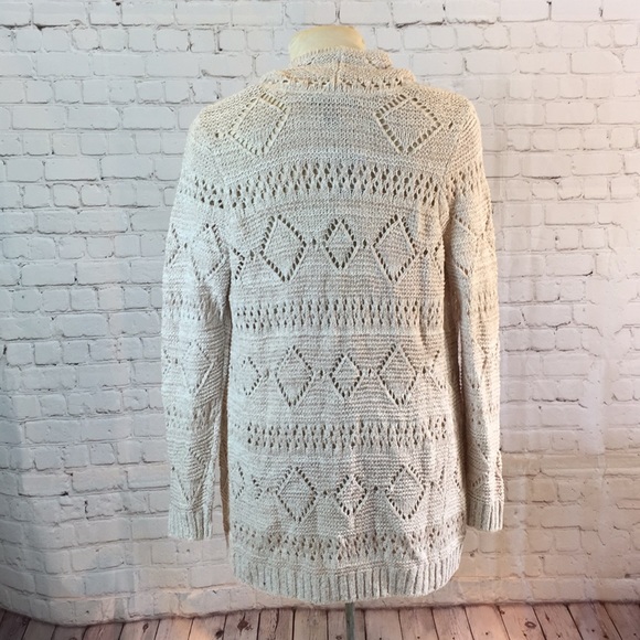 INC International Concepts Cream Cardigan - Picture 3 of 4